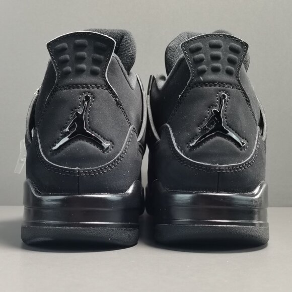 Nike Air Jordan Retro 4 Black Cat Light Graphite - Picture 3 of 9